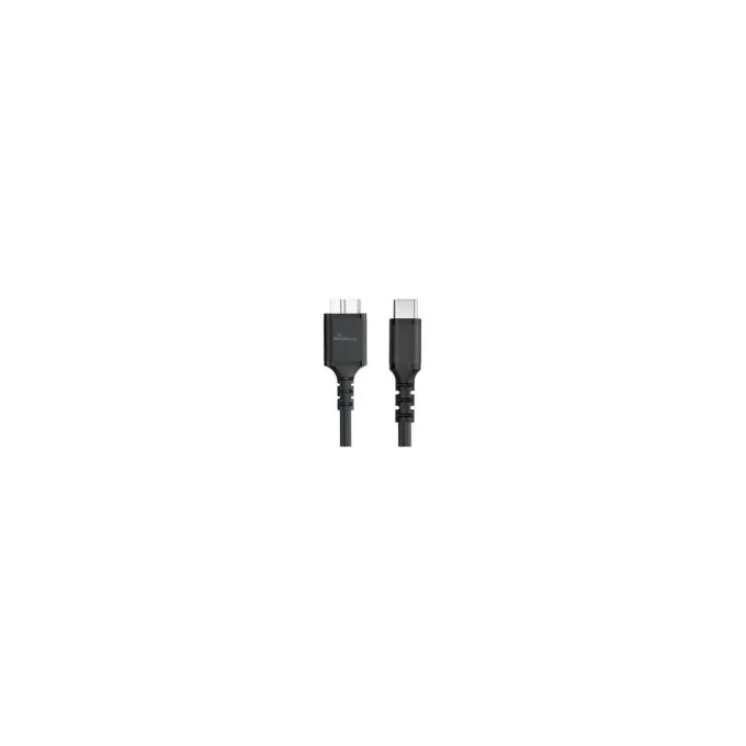 MediaRange Ladekabel USB 3.0 Micro-B auf USB-C. 50cm. sw — image 2