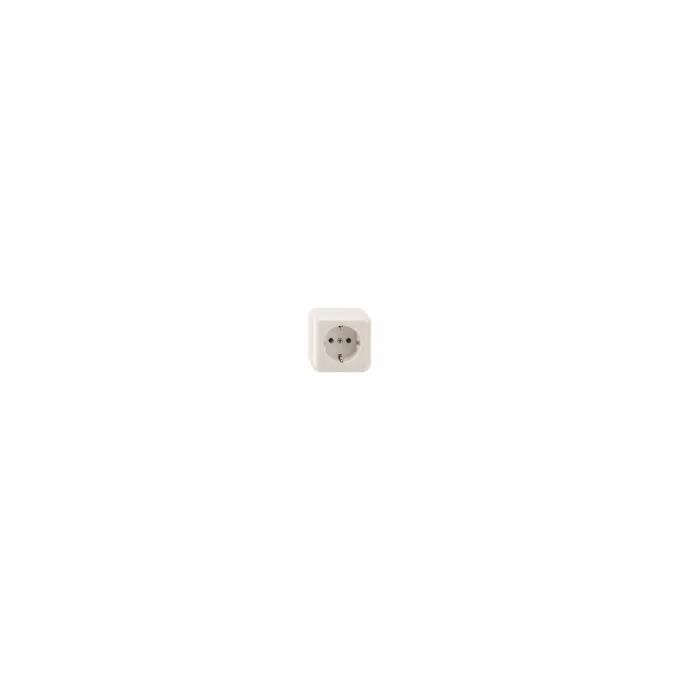 MERTEN MEG2301-8719 AP-SCHUKO-Steckdose. polarweiß. Aufputz — image 1