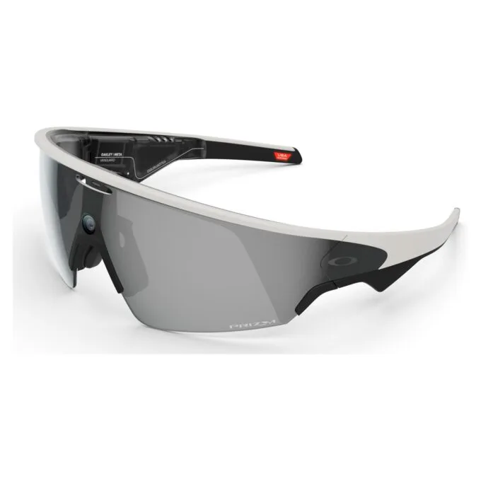 META Oakley Vanguard. Meta AI. White. Prizm Black AI Glasses — image 1