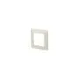 METZ CONNECT Abdeckplatte 80x80 47mm reinwei