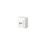 METZ CONNECT Anschlussdose Cat.6 E-DAT C6 8 8(8) AP reinwei