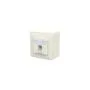 METZ CONNECT Anschlussdose E-DAT C6A IDC 1 Port AP reinwei