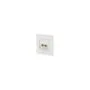 METZ CONNECT BTR Dose UP 2 reinweiss E-DAT Modul 2 Ports Kat.6 Class E