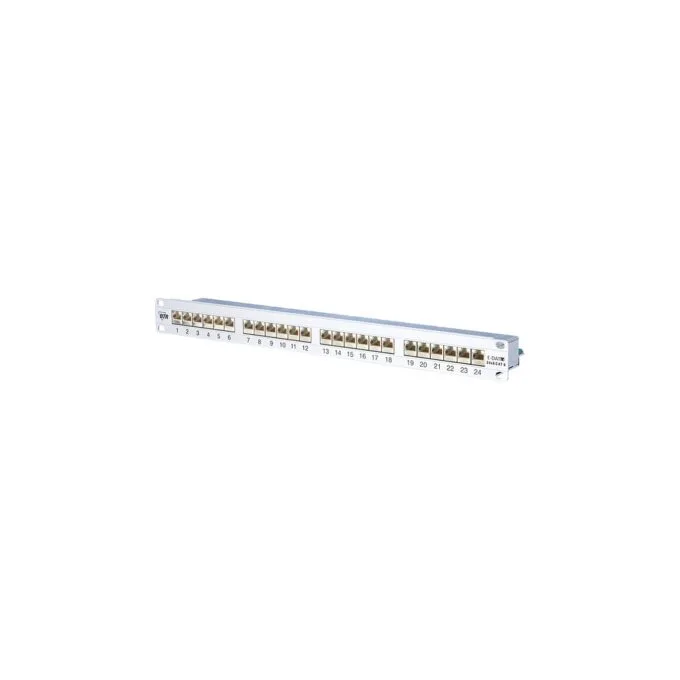 METZ CONNECT BTR E-DAT C6 19-Patchfeld 1HE Kat.6 Class E 24 Ports — image 1