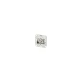 METZ CONNECT C6Amodul 2 Port 180 M UP0-Dose reinweiss RAL9010