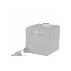 METZ CONNECT IP44 SG AP-Gehuse Modul unbestckt grau