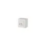 METZ CONNECT Keystone Anschlussdose AP 1 Port unbestuckt reinweiss