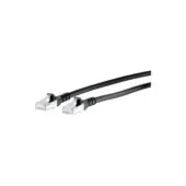 METZ CONNECT Patchcable Cat.6A AWG 26 LSOH schwarz 30m