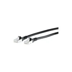 METZ CONNECT Patchcable Cat.6A AWG 26 LSOH schwarz 30m