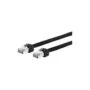METZ CONNECT Patchkabel Cat.6 Ultraflex500 VoIP AWG 26 schwarz 1,0m