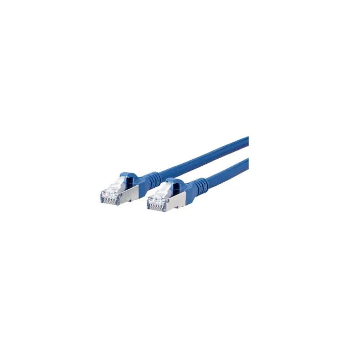 METZ CONNECT Patchkabel S FTP Cat.6A blau 1.0m — image 1