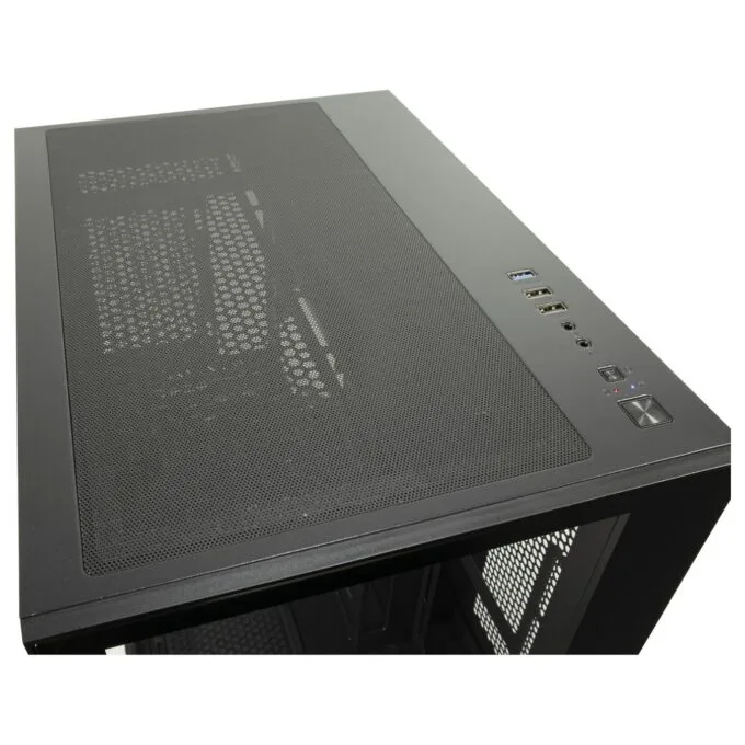 Midi Inter-Tech Gaming-Gehäuse Micro-ATX C-501 Aspect schwarz — image 9