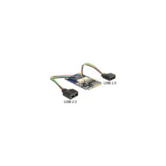 Mini PCIe I O full size 2 x USB 2.0 Typ-A Buchse