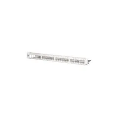 Modul 19 Zoll Modultrger 1HE 24 Port Edelstahl. unbestckt