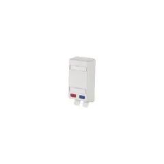 Modul Anschlussdose APFL 2 Port leer reinwei
