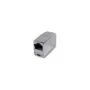 Modular-Adapter RJ45 UTP metallfarben