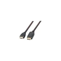 Monitorkabel DisplayPort - to HDMI S S 3,0m schwarz 4K bei 60Hz