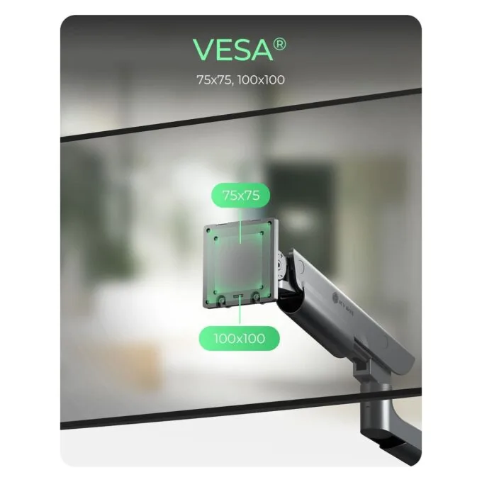 Monitorständer IcyBox 2 Monitore bis zu 57' 27kg Tischmontag — image 8