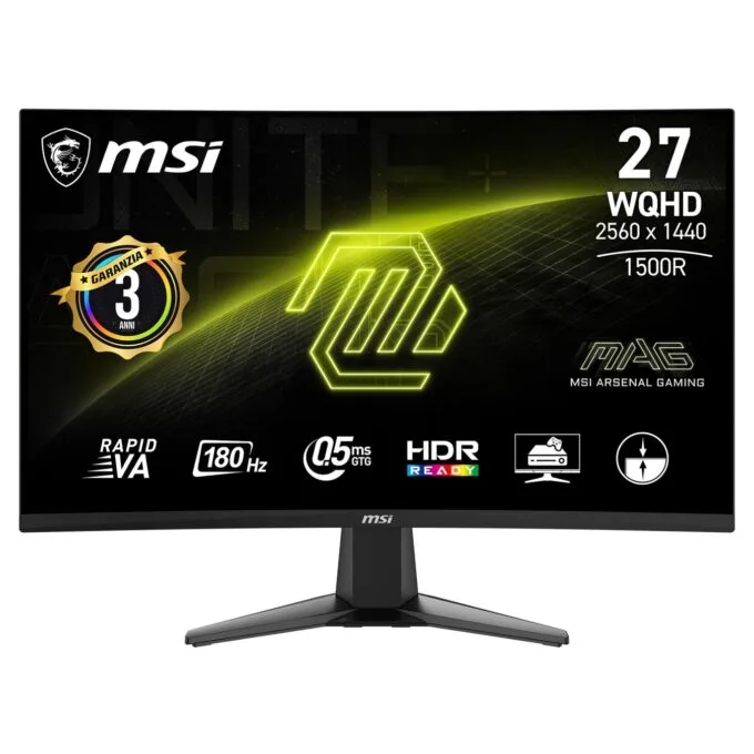 MSI Monitor MAG 27CQ6F — image 1