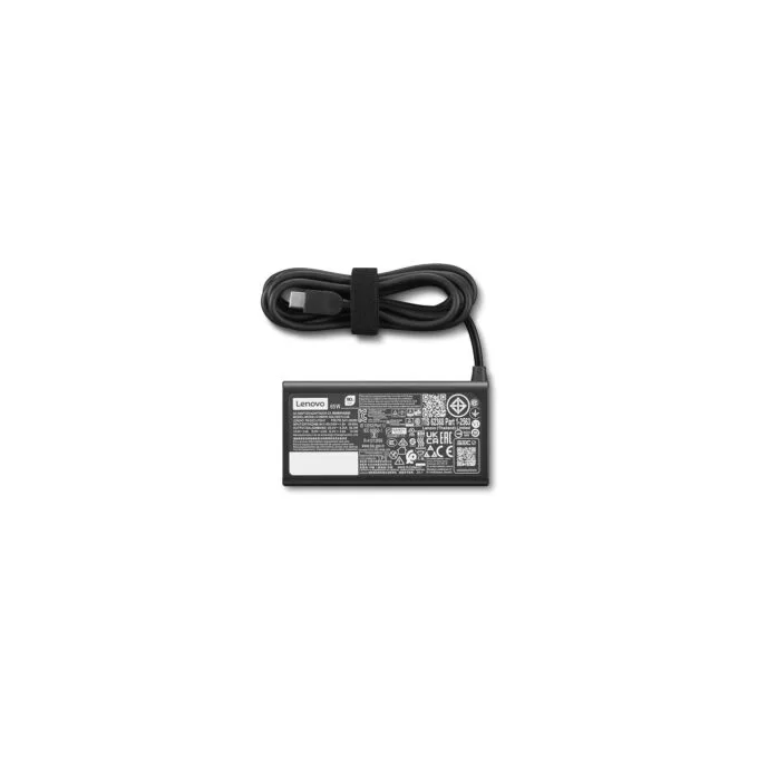 N Lenovo - USB-C Netzteil - Wechselstrom 100-240 V - 65 Watt - Schwarz — image 2