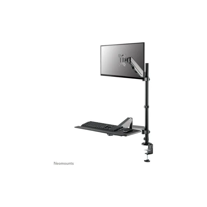 Neomounts DS90-325BL1 höhenverstellbarer, tischmontierter Arbeitsplatz für 17-32' Bildschirme - Schwarz — image 1
