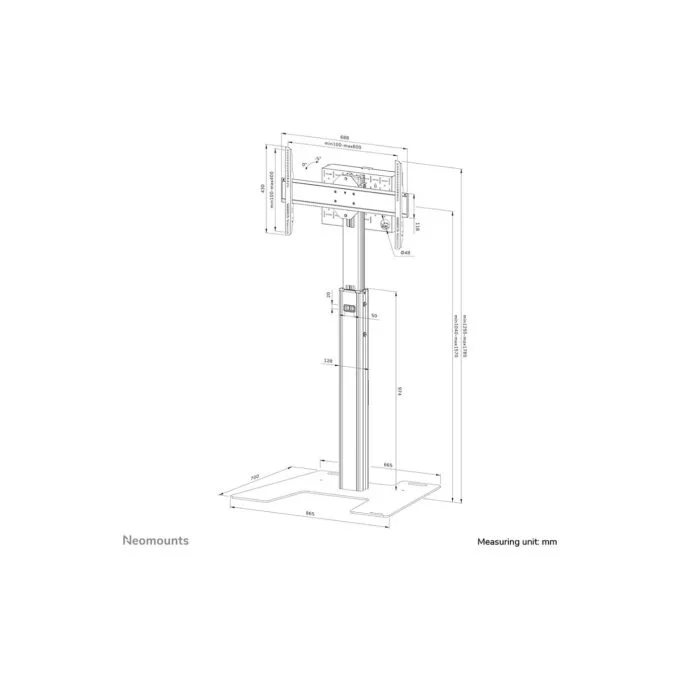 Neomounts FL45S-825BL1 MOVE Up Standfuß — image 17