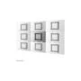Neomounts WL95-800BL1 Push-to-Pop-Out Videowall-Wandhalterung für 42-70' Bildschirme - Schwarz