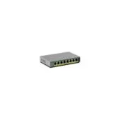 NETGEAR Easy Smart GS108EP - Switch - L3 - Smart - 8 x 10 100 1000 (PoE+) - Desktop. wandmontierbar - PoE+