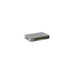 NETGEAR GS105P - Switch - unmanaged - 1 x 10 100 1000 + 4 x 10 100 1000 (PoE+) - Desktop. wandmontierbar - PoE+