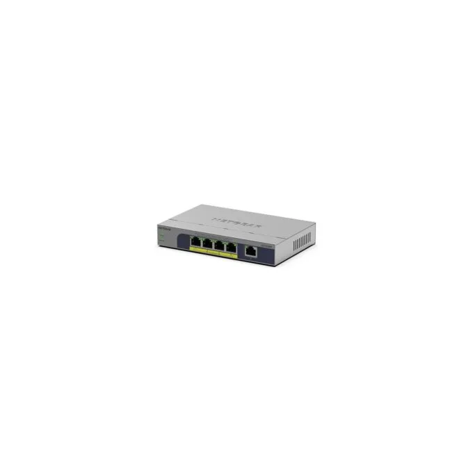 NETGEAR GS105PP - Switch - unmanaged - 1 x 10 100 1000 + 4 x 10 100 1000 (PoE+) - Desktop. wandmontierbar - PoE+ — image 3