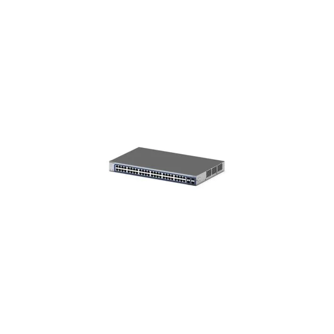 NETGEAR GS748T - V6 - Switch - L3 Lite - Smart - 48 x 10 100 1000 + 2 x Gigabit SFP + 2 x Kombi-Gigabit-SFP - Desktop... — image 2