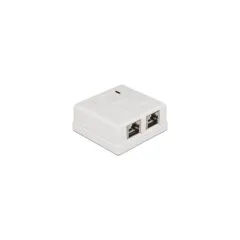 Netzwerk Anschlussdose 2 Port Cat.6