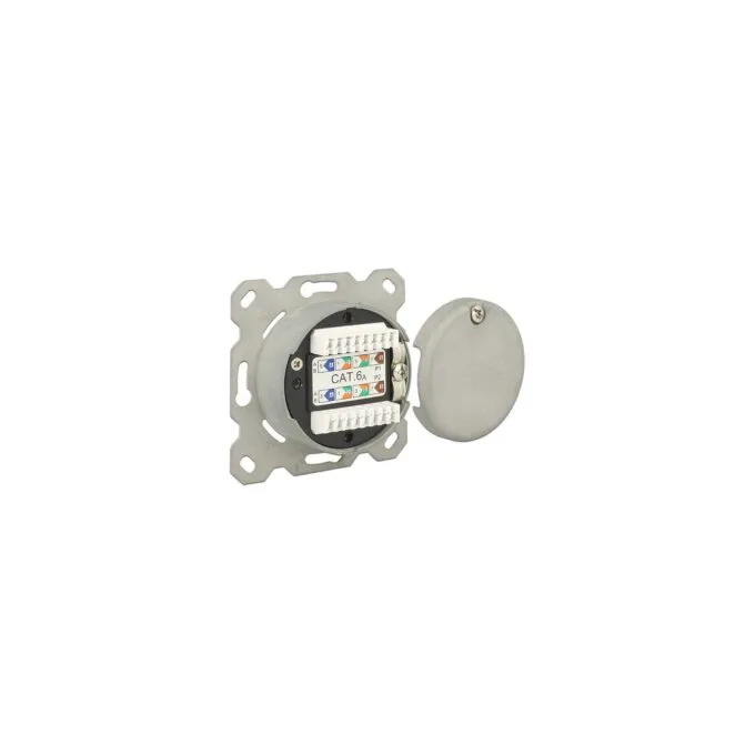 Netzwerk Anschlussdose Unterputz 2 Port RJ45 Cat.6A LSA — image 2