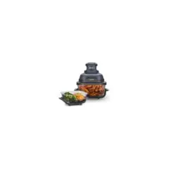 Ninja FN101EUGY CRISPi 4-in-1 Tragbare Glas-Heißluftfritteuse Cyber Space