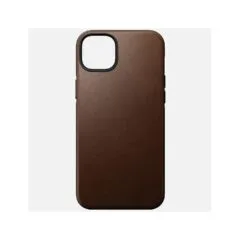 Nomad Modern Leather Case iPhone 14 Plus Rustic Brown