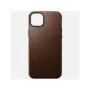 Nomad Modern Leather Case iPhone 14 Plus Rustic Brown