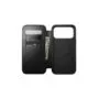 Nomad Modern Leather Folio iPhone 17 Pro Black Horween