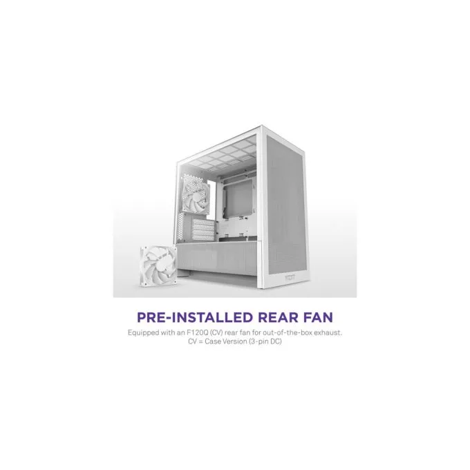 NZXT H3 FLOW All White MidiTower CC-H31FW-01 — image 9