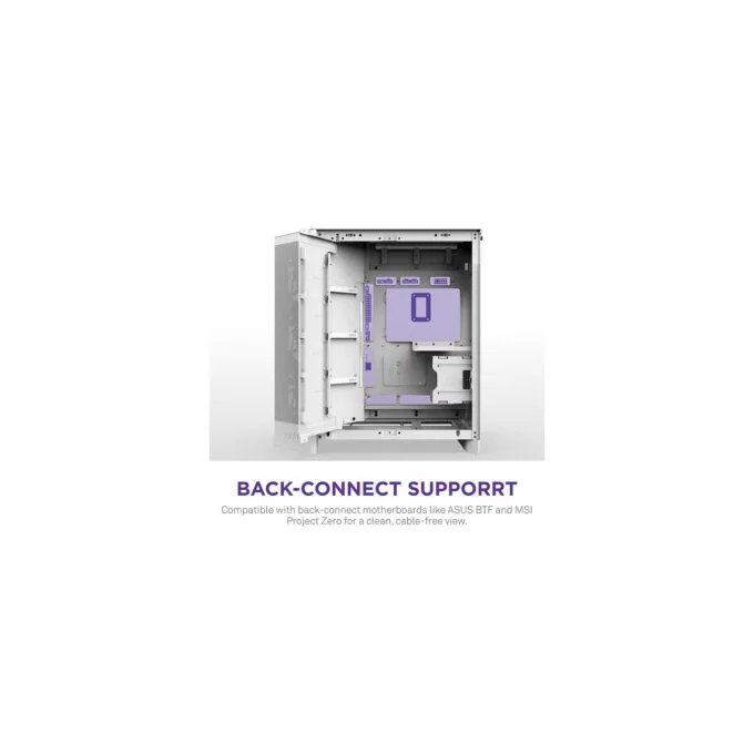 NZXT H9 FLOW RGB All White MidiTower CM-H92FW-R1 — image 8