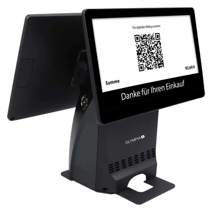 Olympia Registrierkasse T215DK +Display schwarz — image 3