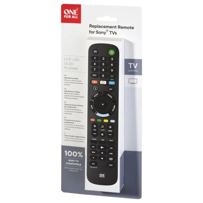 One for All Sony 2.0 Ersatzfernbedienung URC 4912 — image 3