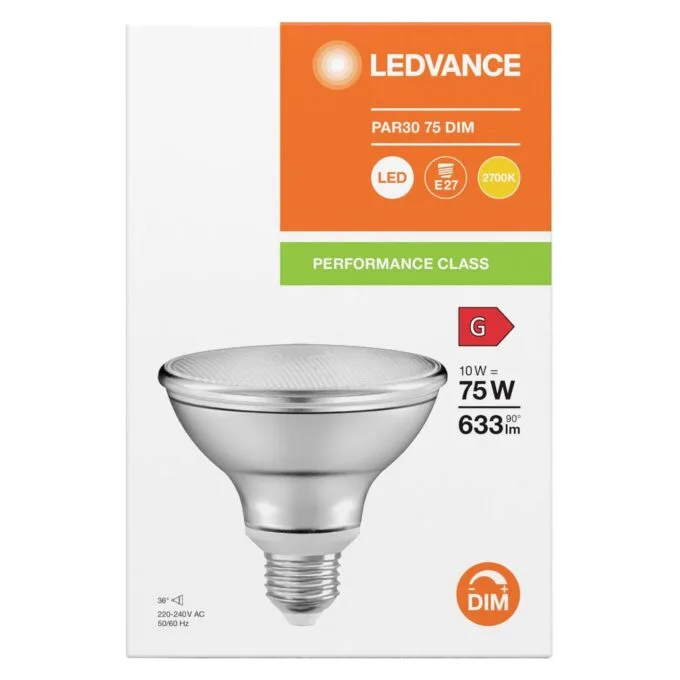 Osram PAR307536 DIM 10W 927 E27 P LED Reflektorlampe 633 lm 2700K E27 dimm — image 4