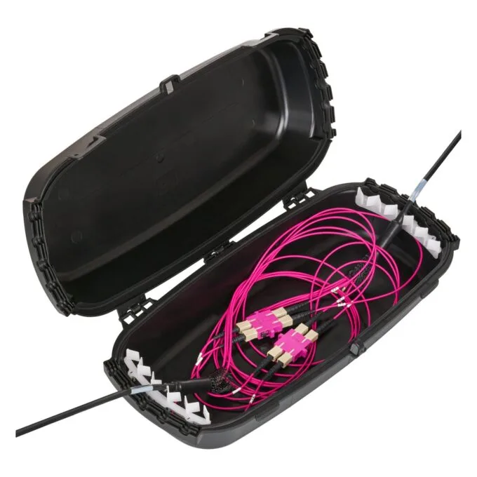 Outdoor-Box IP54 klappbar schwarz 32x22x13cm — image 4