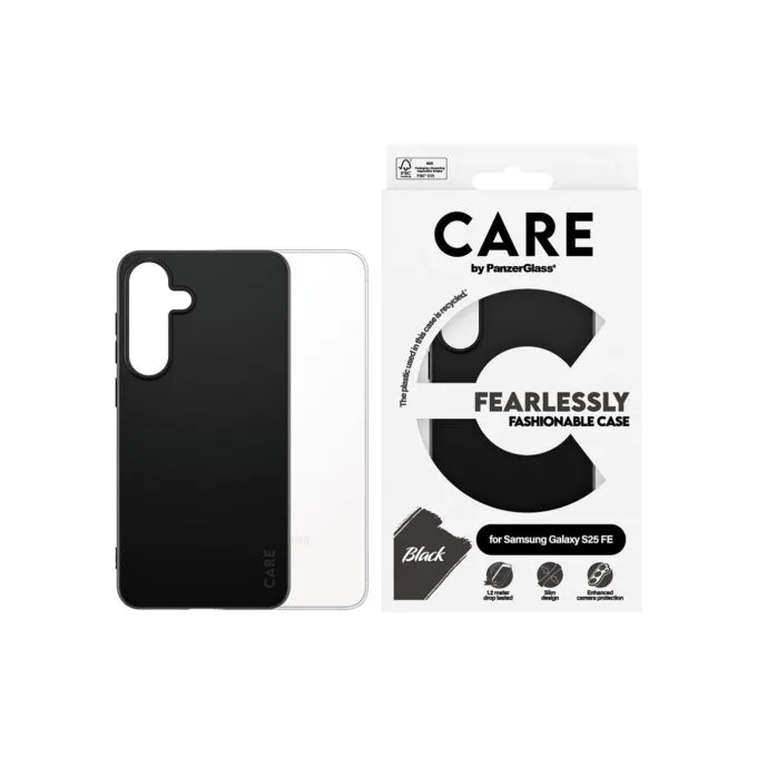 PanzerGlass CARE TPU Case black Samsung Galaxy S25 FE — image 2