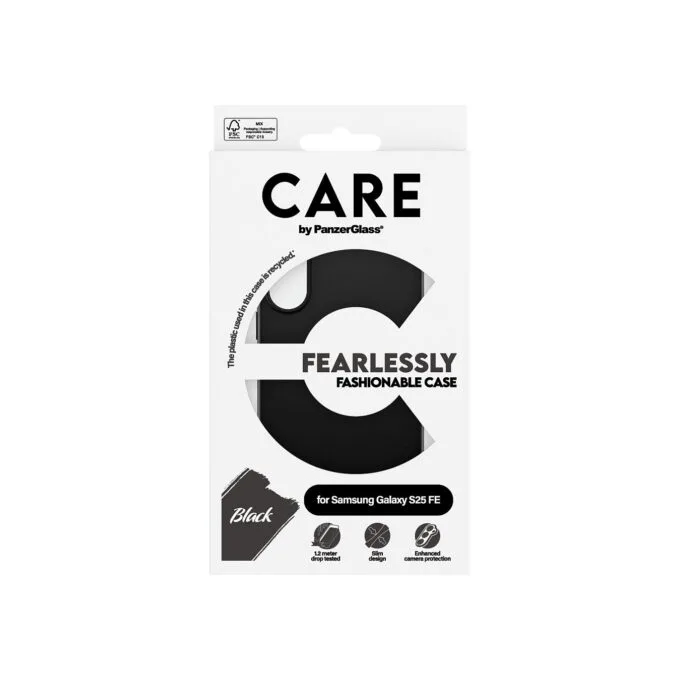 PanzerGlass CARE TPU Case black Samsung Galaxy S25 FE — image 3