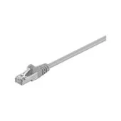 Patch-Kabel CAT5e 10.0m grau SF UTP 2xRJ45. PVC. CCA