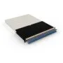 Patchbox patchbox.one Kabeleinzugssystem 30RU OS2 (1.8 m) mit 24 Kassetten. LWL OS2. LC-LC. Kabel gelb