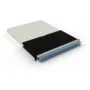 Patchbox patchbox.one Kabeleinzugssystem 30RU STP (1.8 m) mit 24 Kassetten. Patchkabel Cat. 6a. U FTP. PoE. Kabel blau