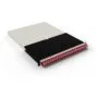 Patchbox patchbox.one Kabeleinzugssystem 30RU STP (1.8 m) mit 24 Kassetten. Patchkabel Cat. 6a. U FTP. PoE. Kabel rot