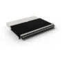 Patchbox patchbox.one Kabeleinzugssystem 8RU STP (0.8 m) mit 24 Kassetten. Patchkabel Cat. 6a. U FTP. PoE. Kabel schwarz